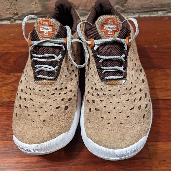 BRAND NEW Nike Free Run Trail DK Driftwood/Dark Russet Men's Size 11.0 - Picture 8 of 9